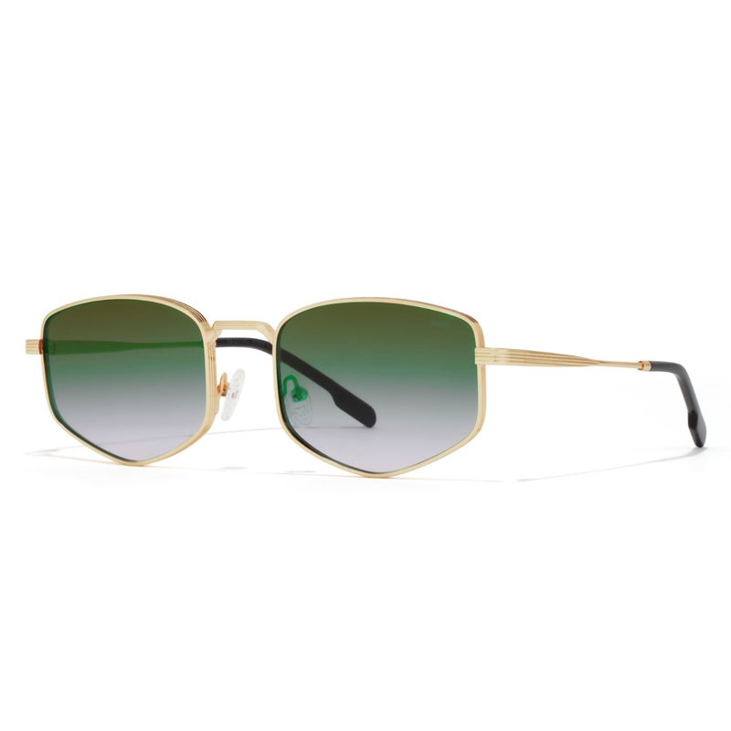 Blackout Men's HAROLD Sunglasses - Lens Size: 54 mm - Gold - Image 2